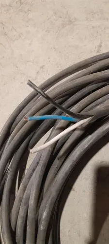 Fios elétricos de cobre 3x2,5mm