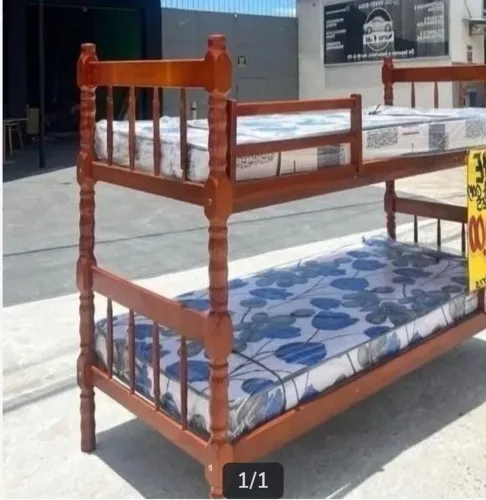 Beliche madeira com 2 colchões grátis Black Friday 
