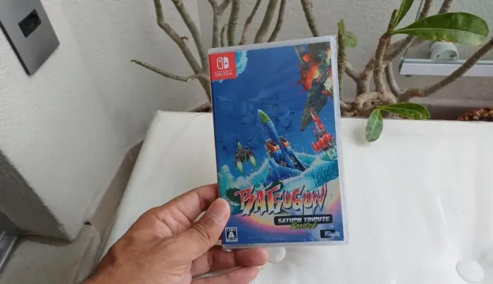 Jogo Batsugun Saturn Tribue Nintendo Switch Shmup Nave Novo