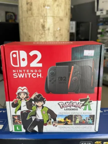 Nintendo Switch 2 + Pokémon lacrado