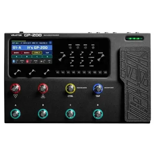 Pedaleira Valeton GP-200 Multi-Efeitos - Nova lacrada 