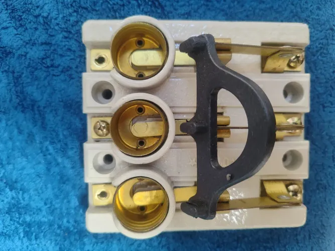 Chave faca normal 3x30ax250v para fusível rolha Morumbi
