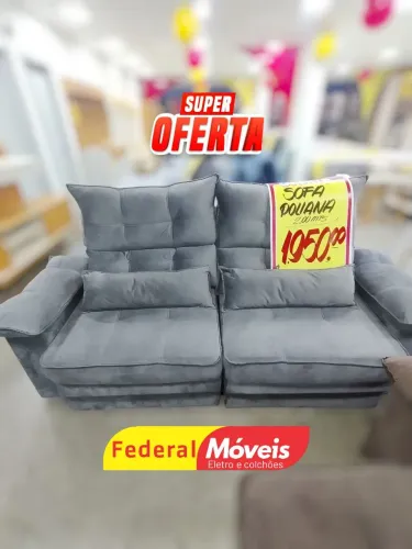 Sofá Retrátil e Reclinável 2,00m Conforto e Elegância - Super Oferta!