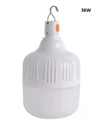 Lâmpada De Led Portátil Recarregável Ideal p/ Camping Pesca Feiras Ambulantes Noturnos 36W