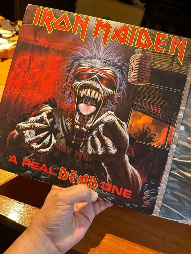 LP vinil Iron Maiden A real Dead One - Gatefold e insert