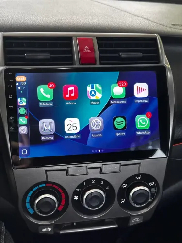 Multimídia Honda city 