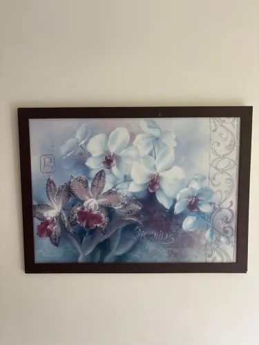 Quadro decorativo para sala em gravura 