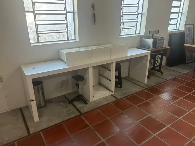 Bancada para unhas 2 posições 