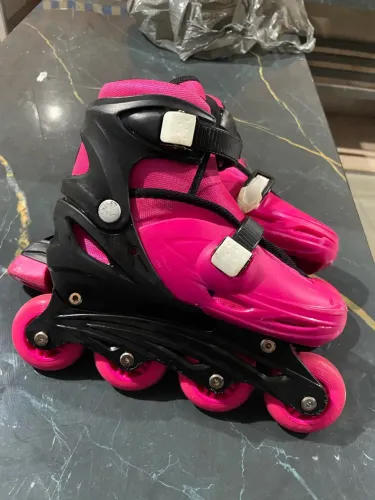 Patins Infantil 4 Rodas + Kit Proteção