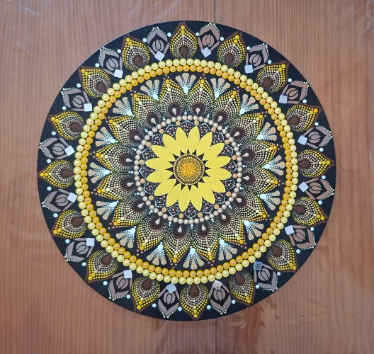 Mandala Pontilhismo 60cm