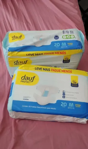 2 Pacotes de fraldas para adultos tamanho M 