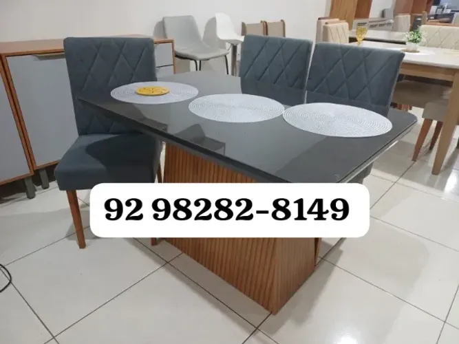 mesa de jantar 100% mdf