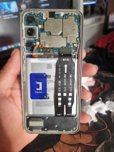 Galaxy A34 Peças para reposição conteúdo do que tenho na descrição