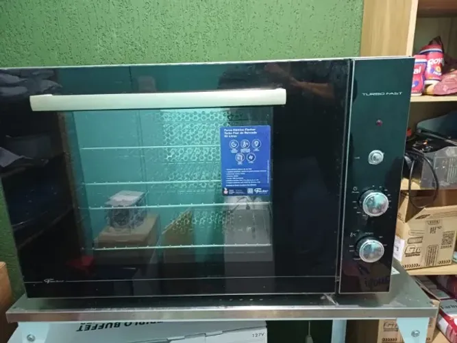 Forno elétrico de bancada Fischer Turbo