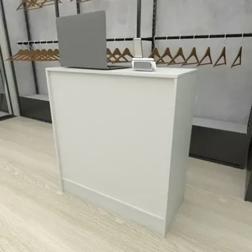 Balcão de Atendimento Compacto | Moderno, Resistente e Elegante - Salão, Clínica, Loja