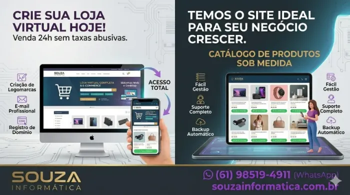 Loja Virtual , E-commerce ou  site + app