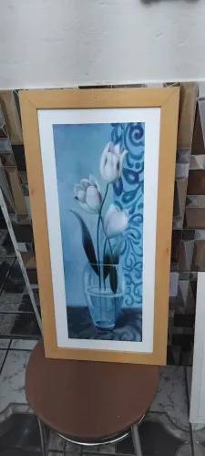 Quadro decorativo tulipas