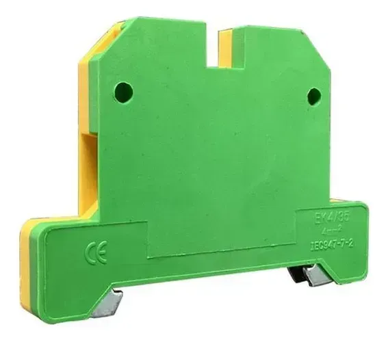 Conector Terra 10mm Vd/Am EK | Ferramenta Essencial para Eletricistas