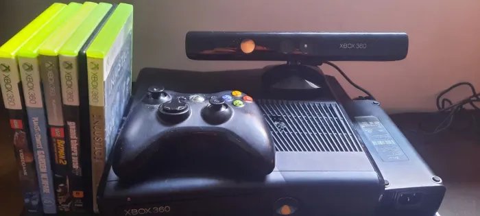 Xbox 360 com Jogos