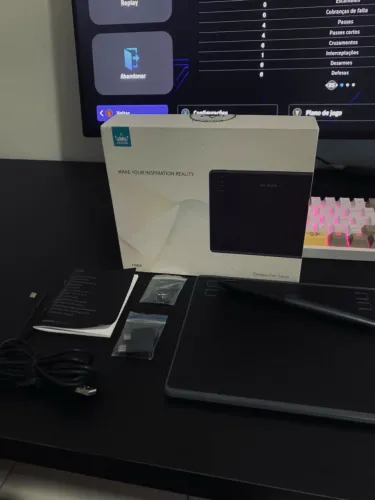 MESA DIGITALIZADORA HUION HS64 ? COMPLETA!