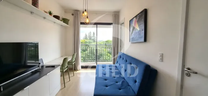 Apartamento Mobiliado á Venda com 1 Quarto no NEX ONE a 500m do Metrô Borba Gato