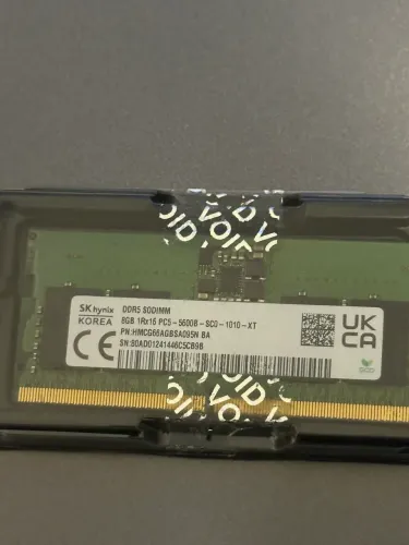 Memória RAM DDR5 8gb