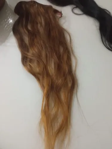 Mega hair na tela de tic tac