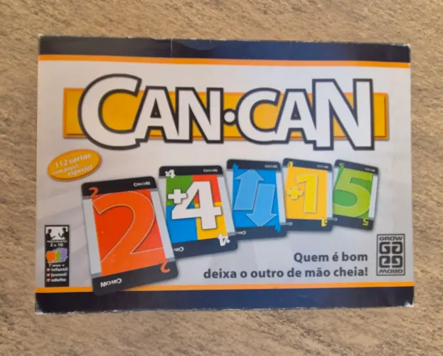 jogo de tabuleiro can can grow