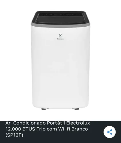 Ar condicionado portátil 12.000 btus