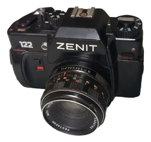 Máquina Fotográfica Zenit 122 - Não Foi Testada # (Usado)