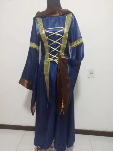 Vestido Medieval Novo