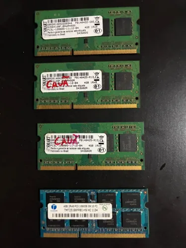 Memória ram notebook