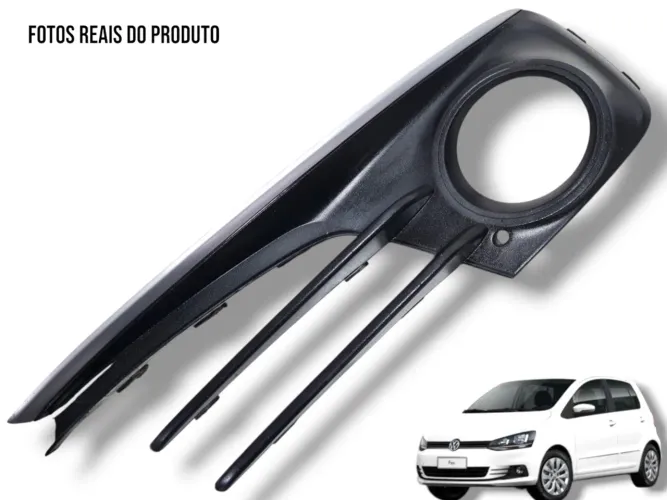 Moldura Farol Milha Lado Direito Vw Crossfox Fox 2004 A 2018 Direito