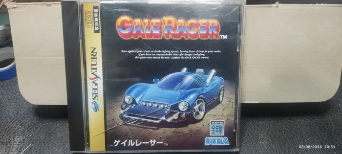 Gale Racer Sega Saturn Original Japonês - Completo em Excelente Estado