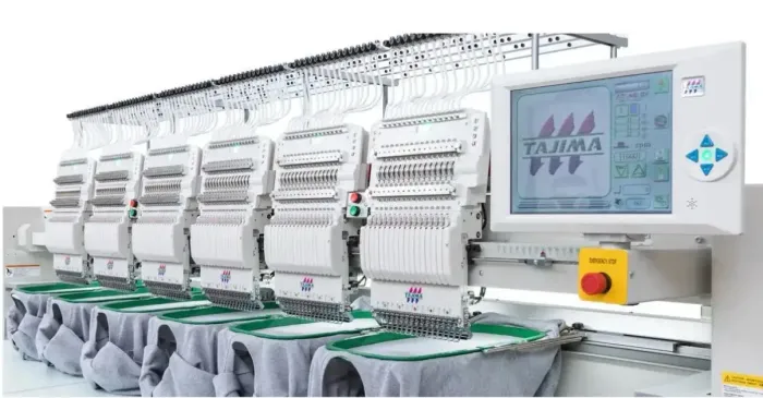 Máquina de Bordar Tajima - 6 cabeças