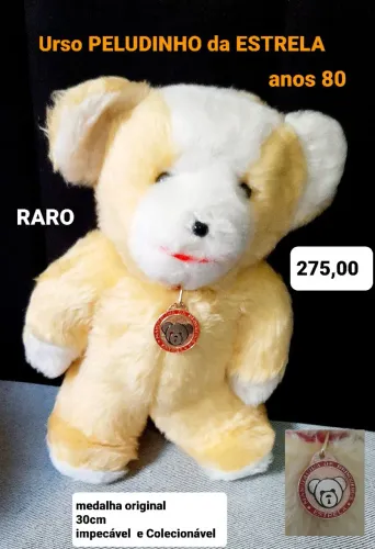 Urso Peludinho Estrela 1979