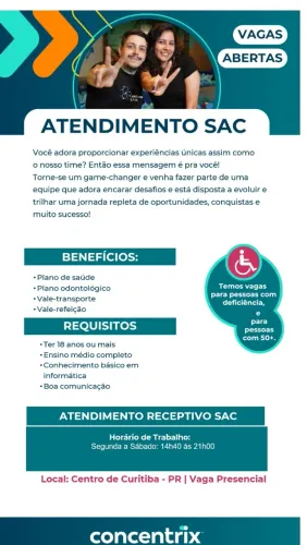 SAC / SUPORTE AO CLIENTE - QUINTO ANDAR