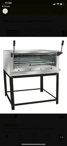 Forno de pizza industrial