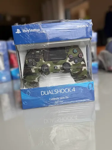 DUALSHOCK 4 CAMOUFLAGE GREEN (CAMUFLADO) - LACRADO
