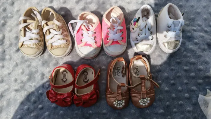 Lindos sapatinhos de bebê