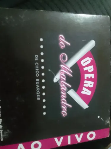 CD Ópera do Malandro: gravado ao vivo Agosto 2003