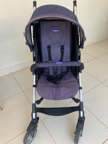 Carrinho de Bebê Liteway chicco - jeans