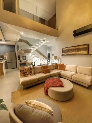 Casa mobiliada em condomínio com 254m², 3 suítes para alugar no Vila do Golf em Ribeirão P