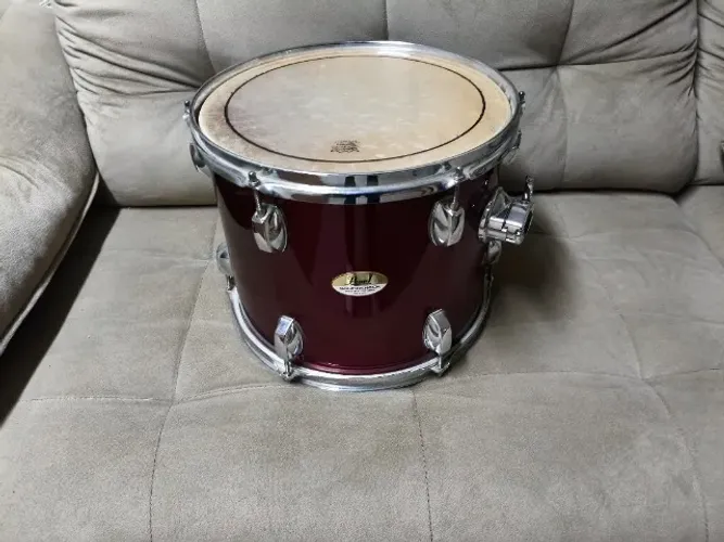 Tom de Bateria 13' Pearl Soudcheck com Pele Remo