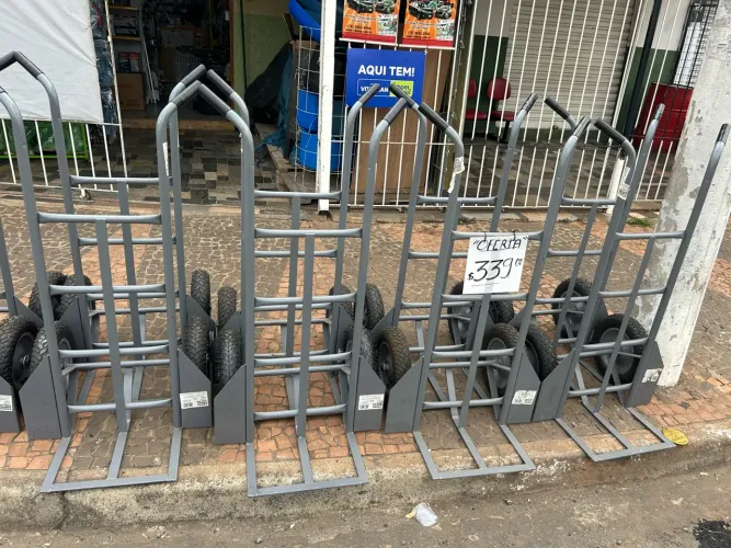 Carrinho de carga duas rodas