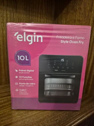 Fritadeira e Forno Elétrico Style Oven Fry 3 em 1 Elgin - 10 Litros, 220V