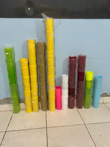 LOTE ATACADO - 218 COPOS E CANECAS ACRÍLICAS PARA FESTA 