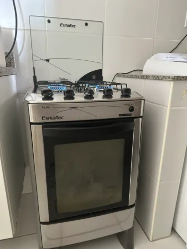 Fogão elétrico 4 bocas Esmaltec