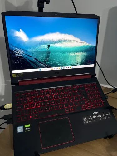 Vendo Acer Nitro 5 i7 32gb ram 1tb ssd 1tb hd gtx 1650