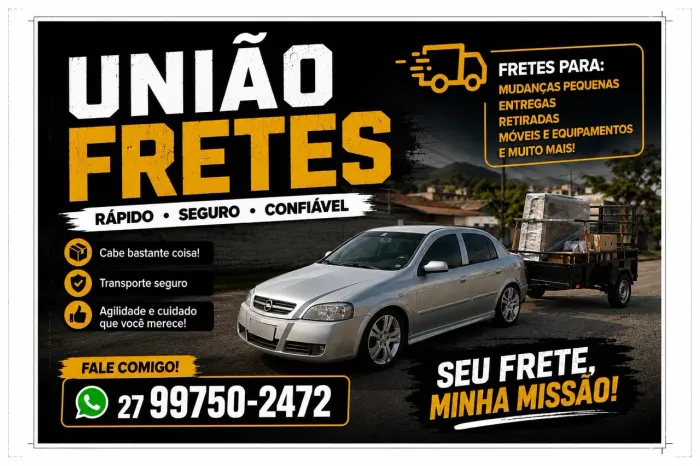 Fretes e pequenas mudança